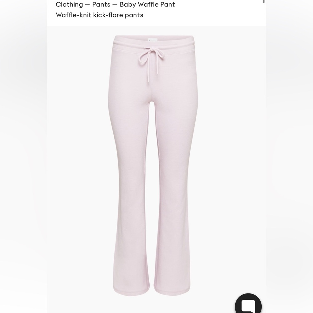 Aritzia Sunday best baby waffle pant